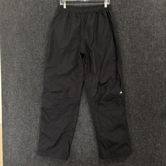 Nike ACG Pants Mens Large Black Waterproof Nylon Outdoor Hiking Rain Lined - Picture 1 of 14